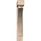 Ekena Millwork Thorton Block Smooth Bracket w/ Offset Brace, Douglas Fir, 7 1/2"W x 42"D x 48"H BKT0806X42X48THR05SDF - alternate 2